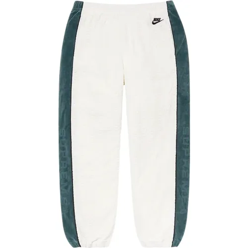 Supreme Velour Track Pant Limited Edition , male, Sizes: XL - Nike - Modalova