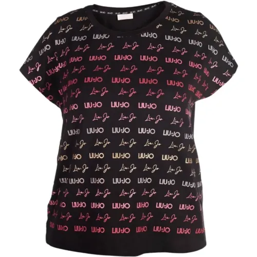 Lässiges T-Shirt für den Alltag , Damen, Größe: 2XS - Liu Jo - Modalova