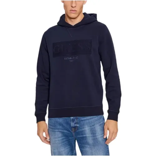 Kapuzenpullover , Herren, Größe: XS - Guess - Modalova