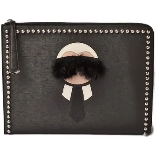 Pre-owned Leder clutches - Fendi Vintage - Modalova