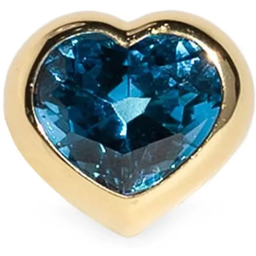 Luxus Herz Ring mit Zirkonia-Steinen und Emaille - Dans LES Rues - Modalova