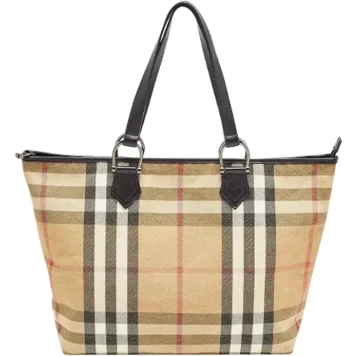 Pre-owned Fabric totes , female, Sizes: ONE SIZE - Burberry Vintage - Modalova