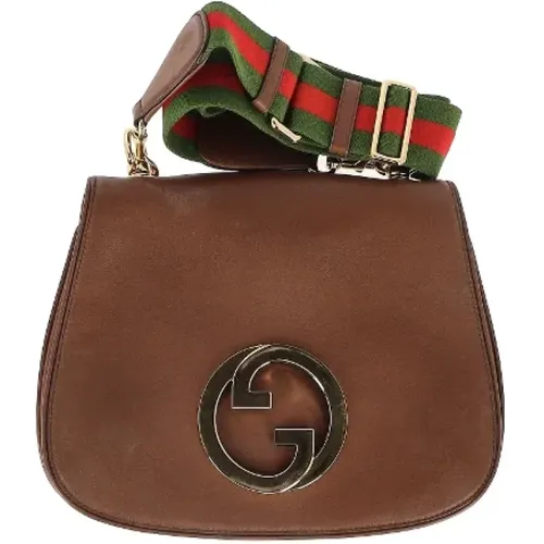 Pre-owned Leather crossbody-bags , female, Sizes: ONE SIZE - Gucci Vintage - Modalova