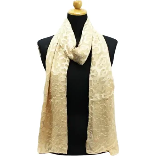 Pre-owned Fabric scarves , female, Sizes: ONE SIZE - Salvatore Ferragamo Pre-owned - Modalova