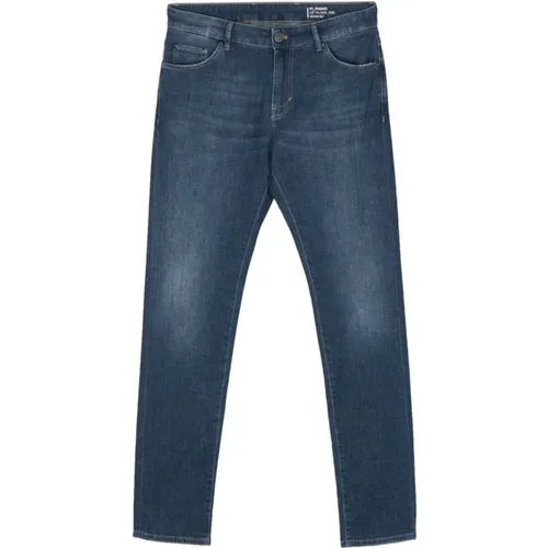 Denim Jeans Slim Cut , male, Sizes: W34, W36, W32, W33, W38 - PT Torino - Modalova