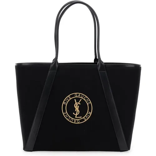 YSL BV RG Cabas Bag , male, Sizes: ONE SIZE - Saint Laurent - Modalova