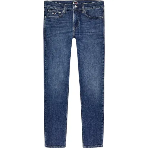 Slim Fit Denim Jeans , male, Sizes: W32, W30, W29, W36, W33, W34, W31 - Tommy Jeans - Modalova