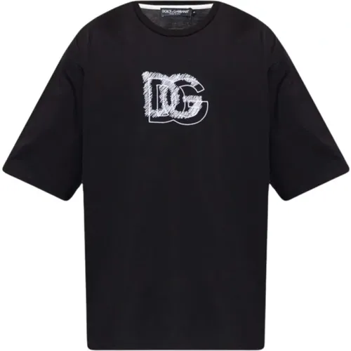 T-Shirts , male, Sizes: XL, L, S - Dolce & Gabbana - Modalova