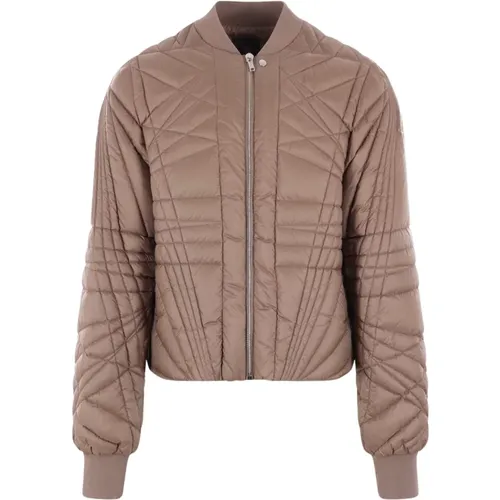 Megapenta Quilted Bomber Jacket Dust Grey , male, Sizes: S, M, L - Moncler - Modalova