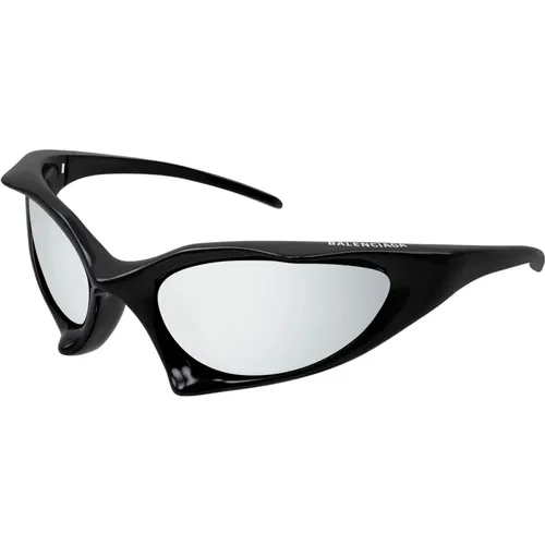 Stilvolle Sonnenbrille in Schwarz , unisex, Größe: 67 MM - Balenciaga - Modalova