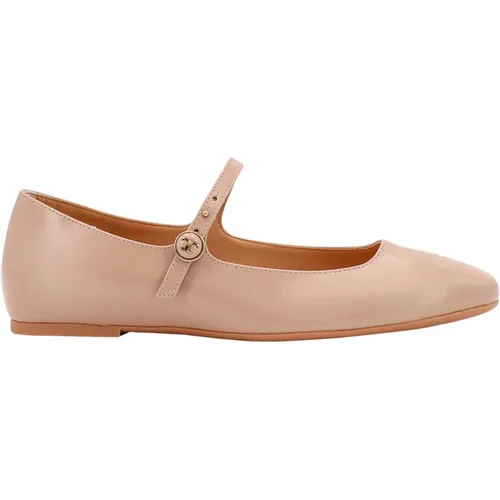 Leder Ballerinas mit Monogramm-Detail - TOD'S - Modalova