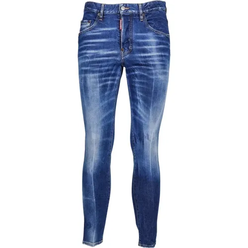 Skinny Jeans , Herren, Größe: 2XL - Dsquared2 - Modalova