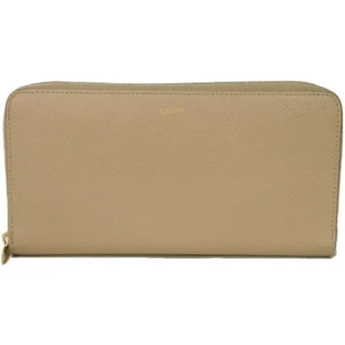 Pre-owned Leather wallets , female, Sizes: ONE SIZE - Celine Vintage - Modalova