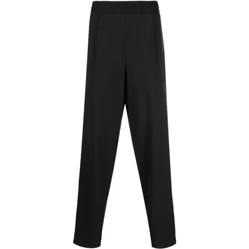 Sweatpants,Elegante Schwarze Freizeithose - Giorgio Armani - Modalova