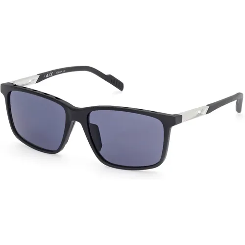 Golden Smoke Sunglasses Sp0050-02A , male, Sizes: 57 MM - Adidas - Modalova