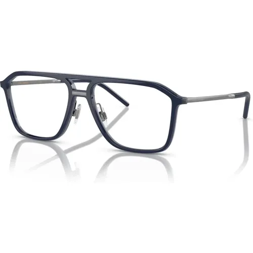Blaue Brillenfassungen DG 5107 , unisex, Größe: 55 MM - Dolce & Gabbana - Modalova