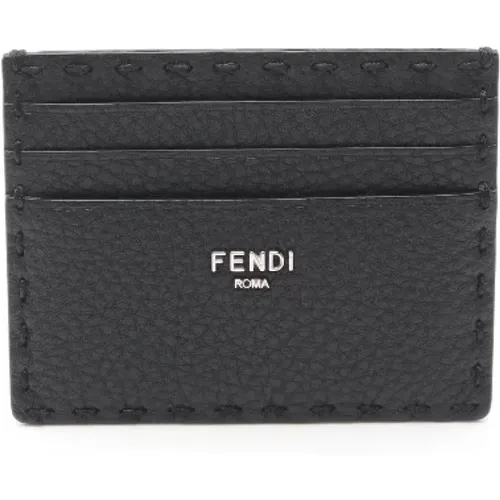 Pre-owned Leather wallets , female, Sizes: ONE SIZE - Fendi Vintage - Modalova