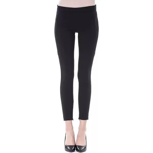 Schwarze Skinny Hose mit Reißverschluss - Byblos - Modalova