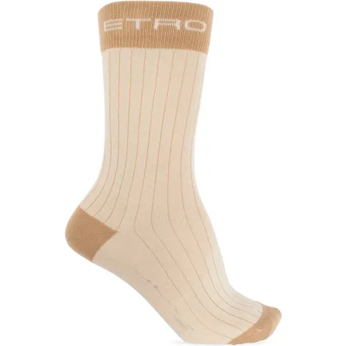 Cotton socks , male, Sizes: S - ETRO - Modalova