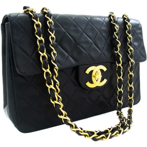 Pre-owned Leather chanel-bags , female, Sizes: ONE SIZE - Chanel Vintage - Modalova