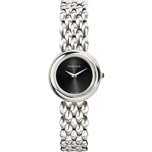 V-Flare Stainless Steel Bracelet Watch , female, Sizes: ONE SIZE - Versace - Modalova