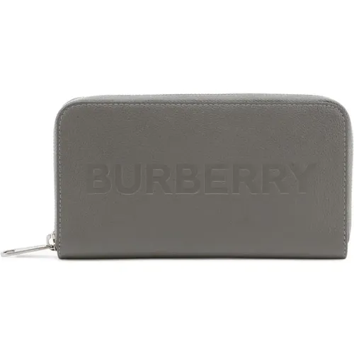 Stilvolle Reißverschlussbrieftasche mit Fächern - Burberry - Modalova