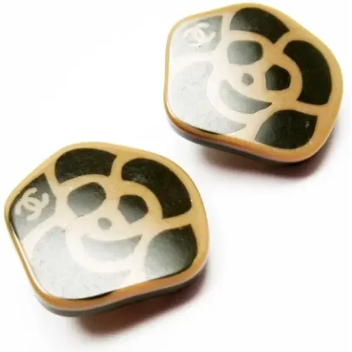 Pre-owned Metal earrings , female, Sizes: ONE SIZE - Chanel Vintage - Modalova