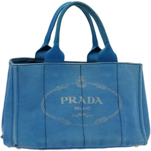 Pre-owned Canvas prada-bags , female, Sizes: ONE SIZE - Prada Vintage - Modalova