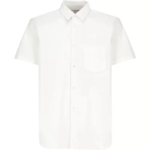 Shirt with Collar and Buttons , male, Sizes: L, M, S - Comme des Garçons - Modalova