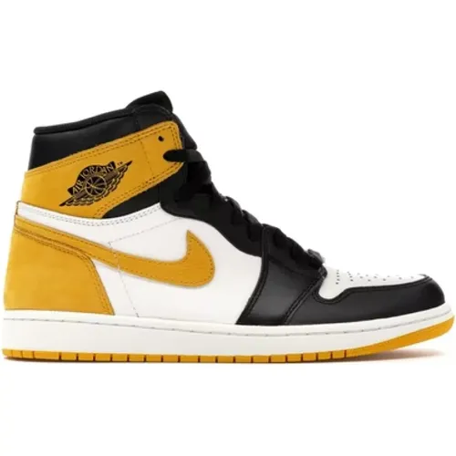 Yellow Ochre Retro High Sneakers , unisex, Sizes: 8 UK - Jordan - Modalova