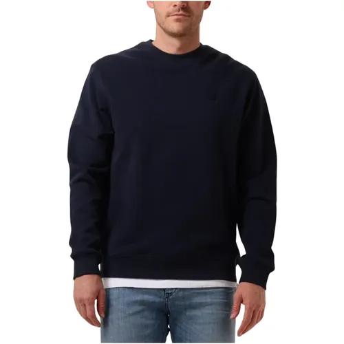 Herren Core Logo Sweatshirt , Herren, Größe: 2XL - Scotch & Soda - Modalova