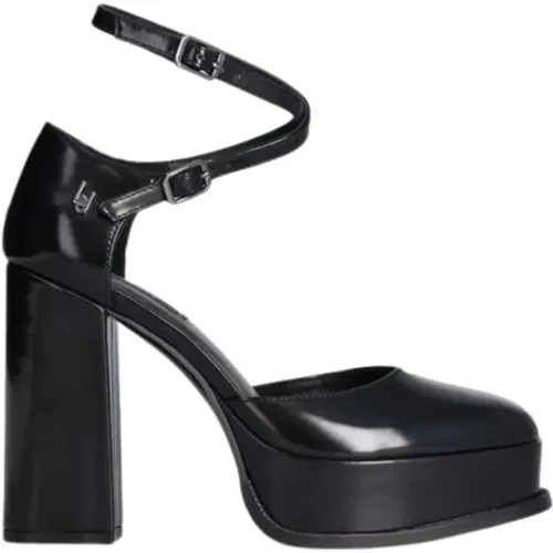Women`s shoes with wide heel , female, Sizes: 6 UK - Liu Jo - Modalova