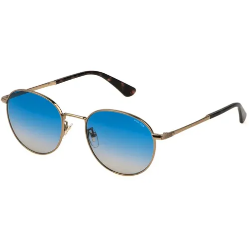 Roadie 4 Sunglasses with Blue Lenses , male, Sizes: 53 MM - Police - Modalova