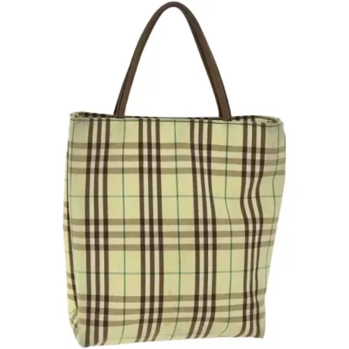 Pre-owned Canvas Handtaschen , Damen, Größe: ONE Size - Burberry Vintage - Modalova