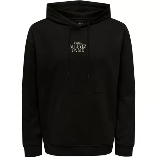 Stylish Fleece Sweatshirt , male, Sizes: M, XS, S, L - Only & Sons - Modalova