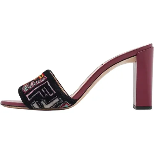 Pre-owned Leder sandals - Fendi Vintage - Modalova