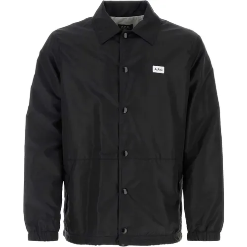 Nylon jacket , male, Sizes: S, L - A.p.c. - Modalova