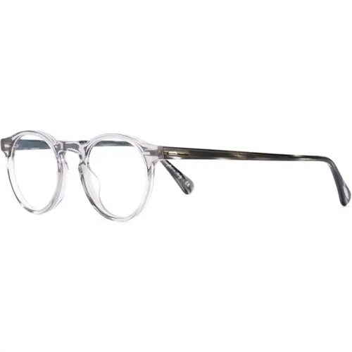 Graue Optische Brille, vielseitig und stilvoll , unisex, Größe: 45 MM - Oliver Peoples - Modalova