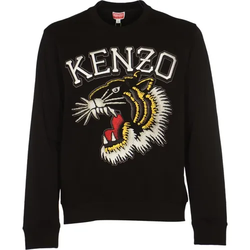 Schwarze Pullover für Männer , Herren, Größe: L - Kenzo - Modalova