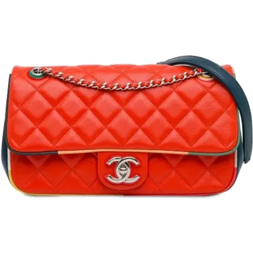 Pre-owned Leather chanel-bags , female, Sizes: ONE SIZE - Chanel Vintage - Modalova