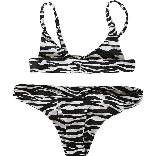 Stylish Bikini Set for Summer Fun , female, Sizes: L, M - The Attico - Modalova