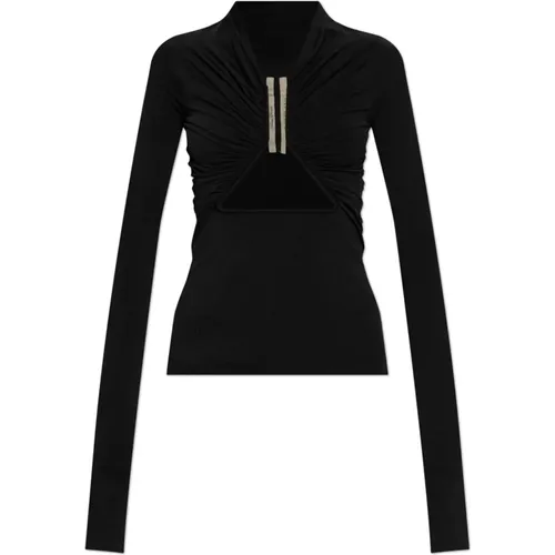 Top Prong , Damen, Größe: XS - Rick Owens - Modalova