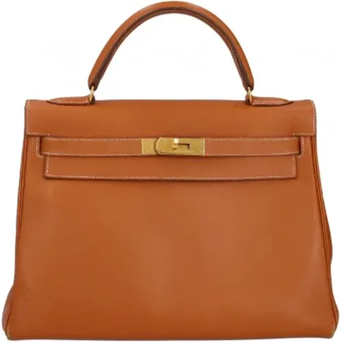 Pre-owned Leather handbags , female, Sizes: ONE SIZE - Hermès Vintage - Modalova