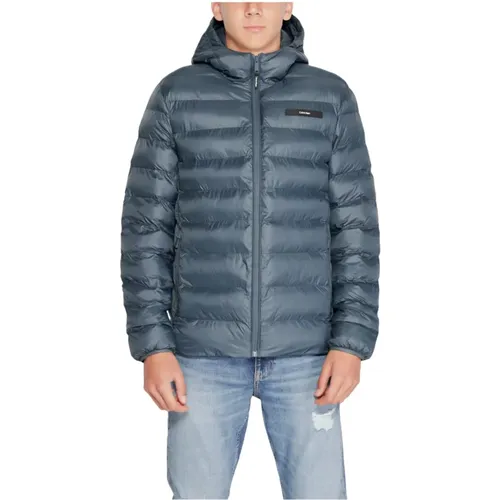 Herren Kapuzenjacke Herbst/Winter Kollektion , Herren, Größe: 2XL - Calvin Klein Jeans - Modalova