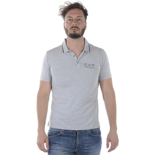 Polo Shirts , Herren, Größe: L - Emporio Armani EA7 - Modalova