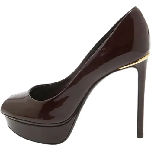 Pre-owned Leather heels , female, Sizes: 1 UK - Louis Vuitton Vintage - Modalova