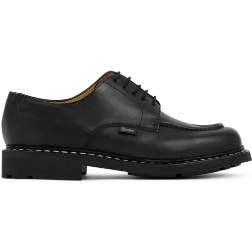 Leather Laced Shoes , male, Sizes: 8 1/2 UK - Paraboot - Modalova