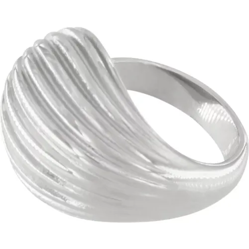 Ripple Paisley Silber plattierter Ring - Dansk Copenhagen - Modalova