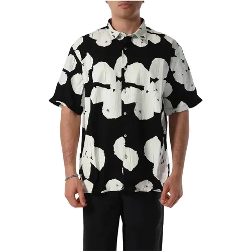 Floral Viscose Shirt , male, Sizes: S, 2XL, L, M, XL - Family First - Modalova