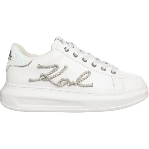 Plain Lace Closure Sneakers , female, Sizes: 5 UK - Karl Lagerfeld - Modalova